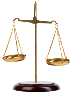 Scales of justice icon