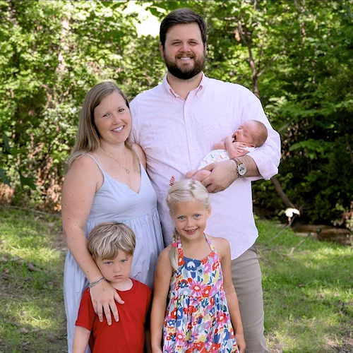 Lindsey Herr and family